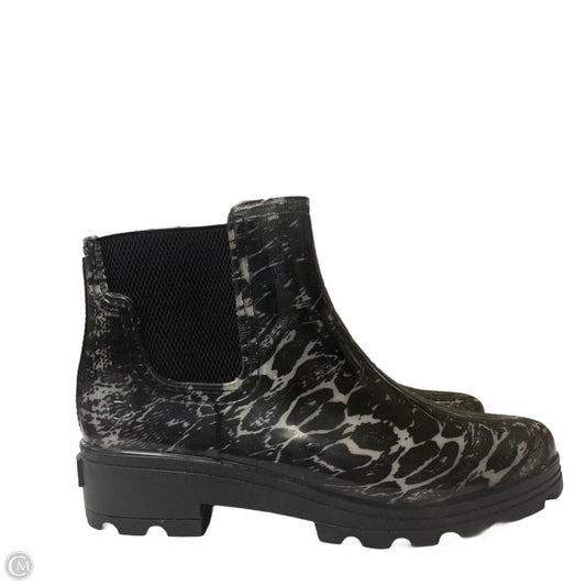 Boots Rain By  In Black, Size: 8