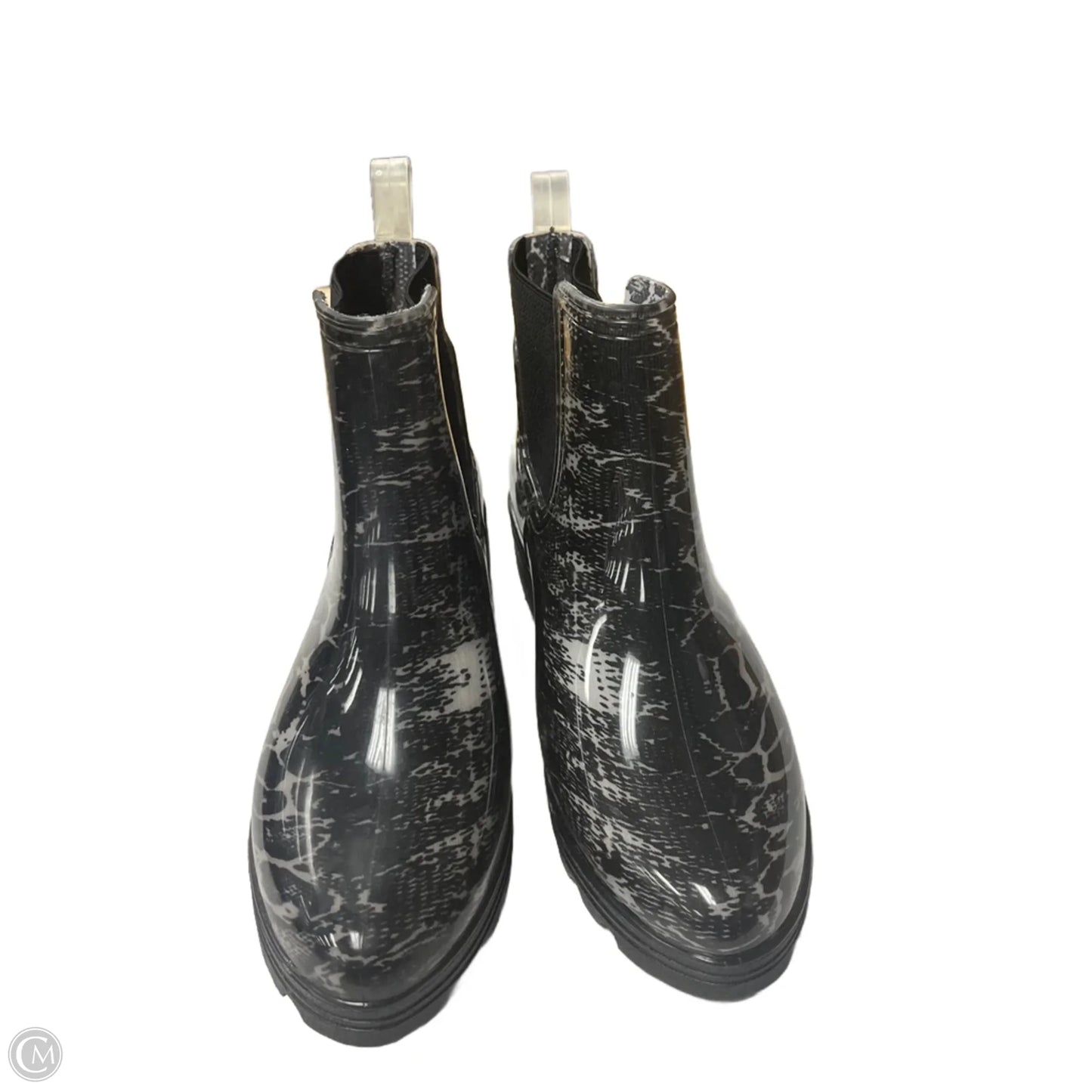 Boots Rain By  In Black, Size: 8
