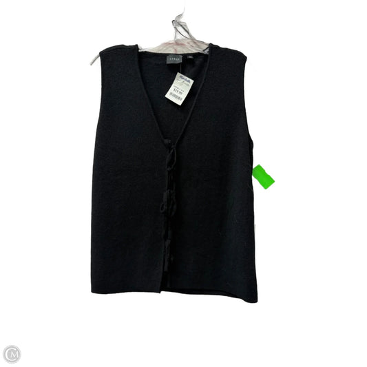Top Sleeveless By Cyrus In Black, Size: L
