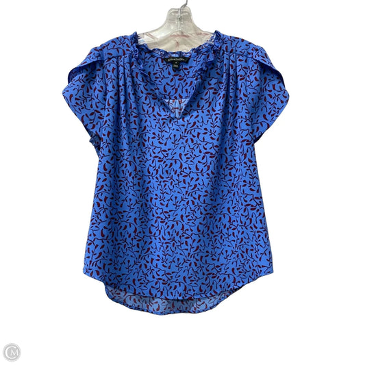 Top Short Sleeve By 41 Hawthorn In Blue, Size: M