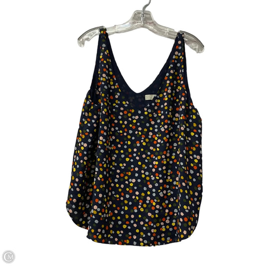 Top Sleeveless By Loft In Navy, Size: Xl