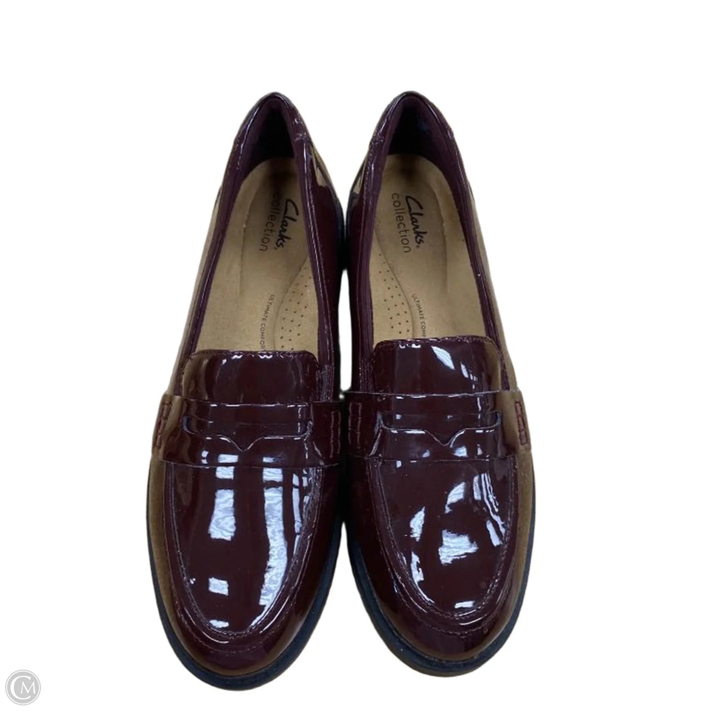 Shoes Flats By Clarks In Purple, Size: 11
