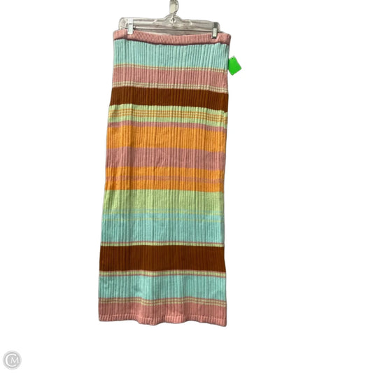 Skirt Maxi By Freshman In Multi-colored, Size: M