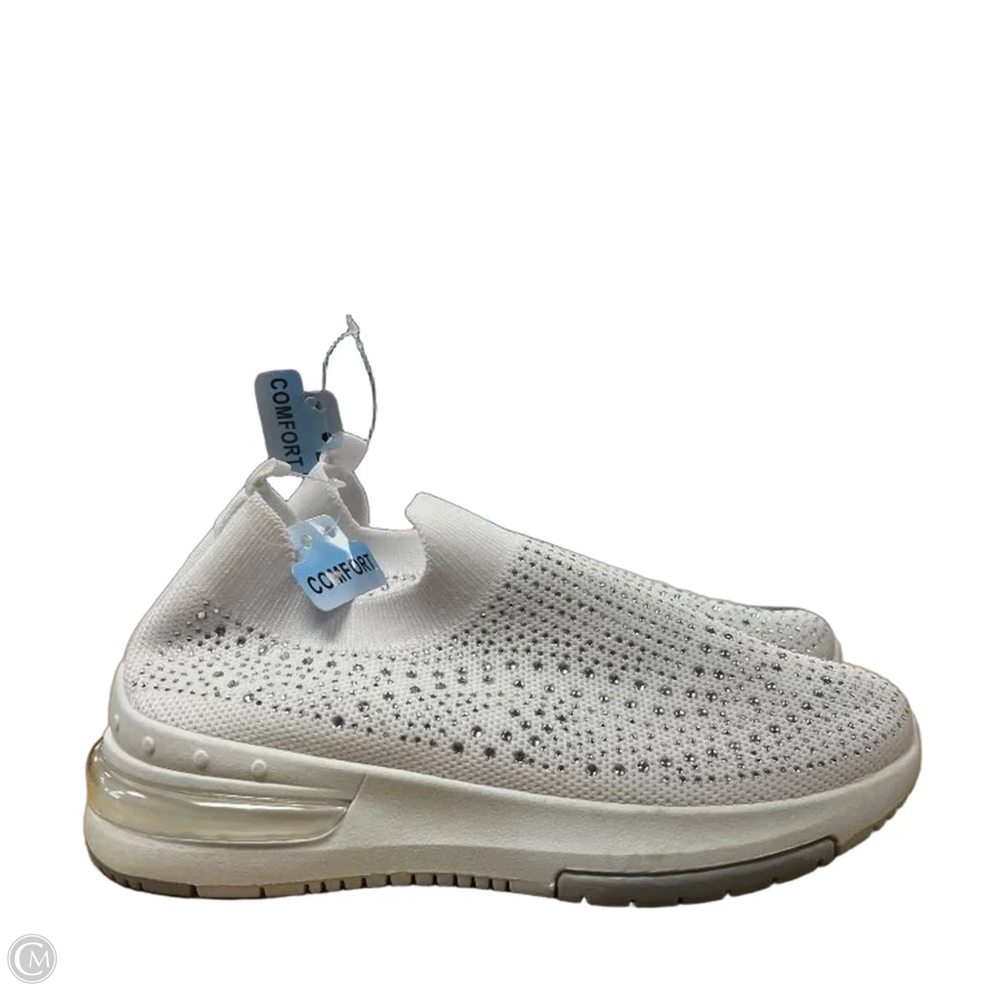 Shoes Athletic By Cme In White, Size: 6.5