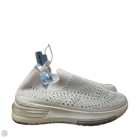 Shoes Athletic By Cme In White, Size: 6.5