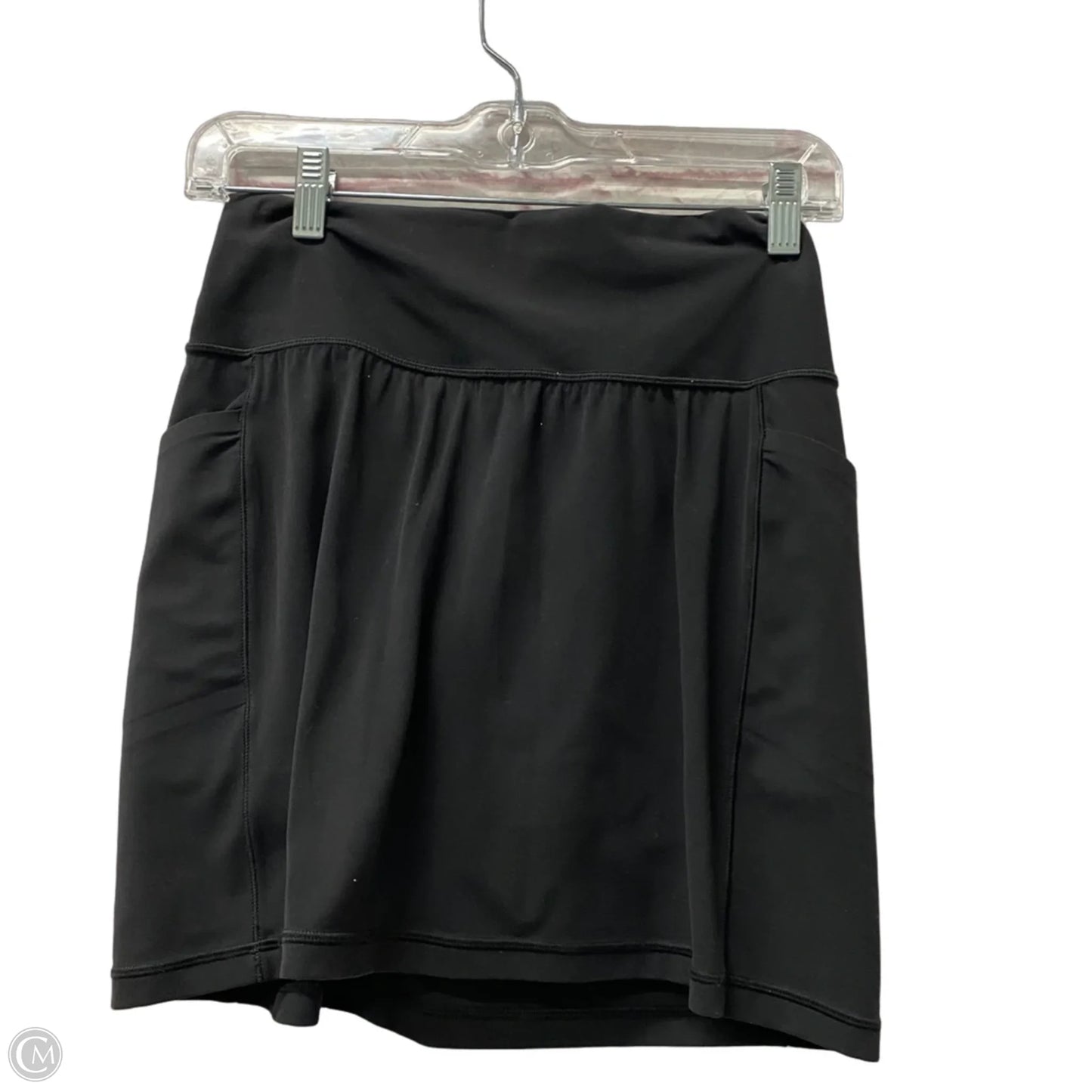 Athletic Skort By Athleta In Black, Size: Xs