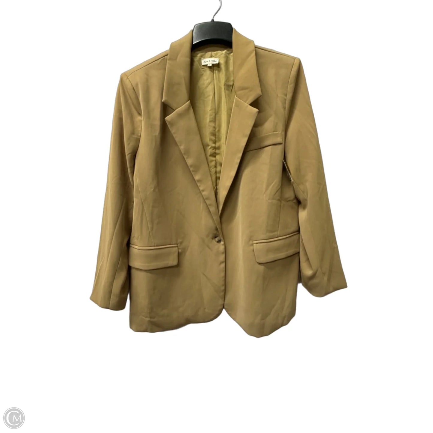 Blazer By Cmb In Tan, Size: L