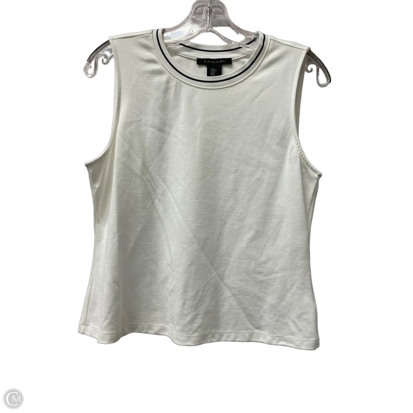 Tank Top By Tahari In White, Size: M