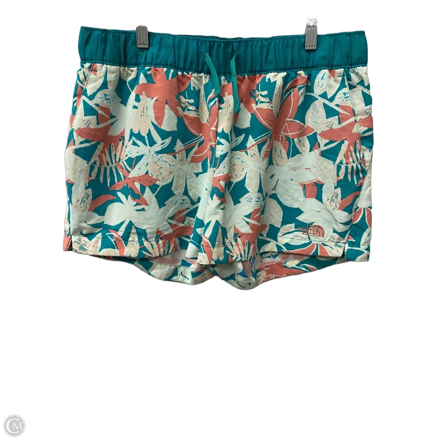 Athletic Shorts By The North Face In Teal, Size: M