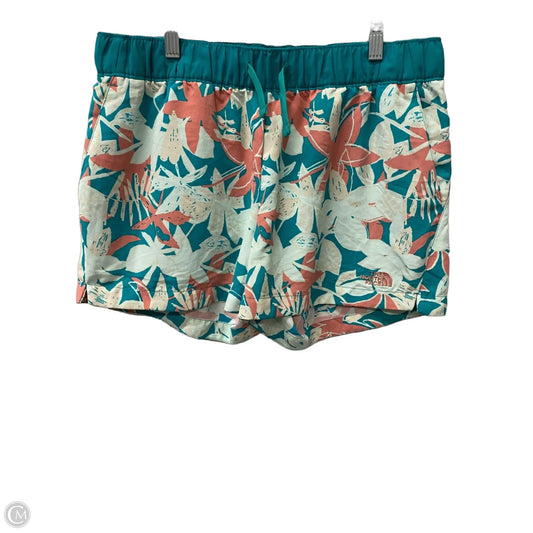 Athletic Shorts By The North Face In Teal, Size: M