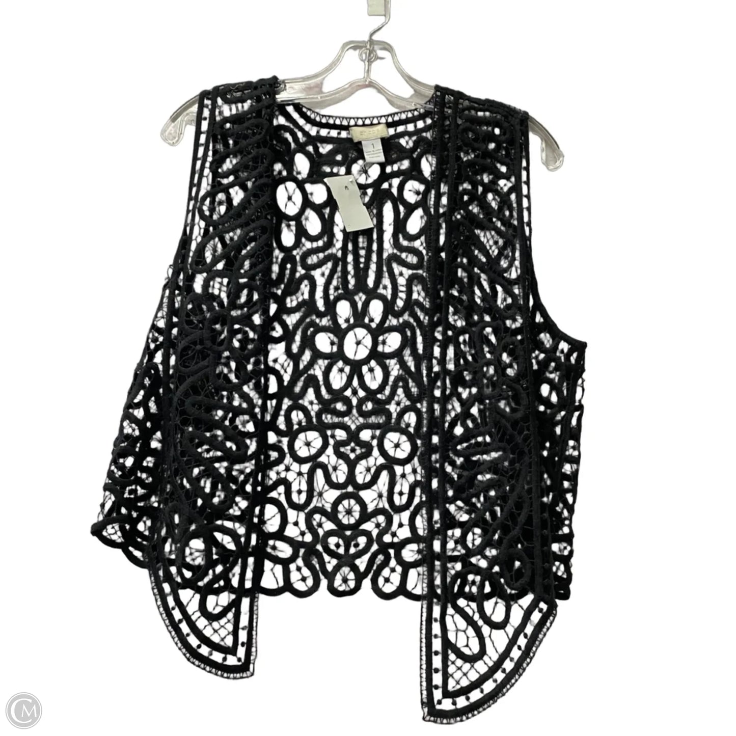 Vest Other By Chicos In Black, Size: M