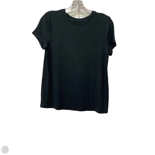 Top Short Sleeve Basic By A New Day In Black, Size: Xs