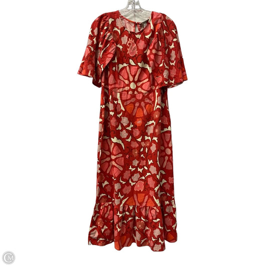 Dress Casual Maxi By Rhode In Rose Gold, Size: L