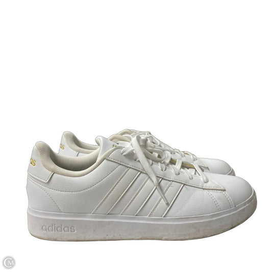 Shoes Athletic By Adidas In White, Size: 10