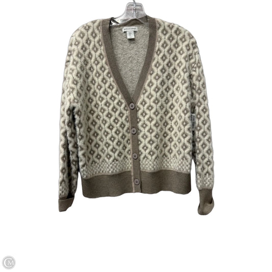 Sweater Cardigan By Cupcakes And Cashmere In Tan, Size: S