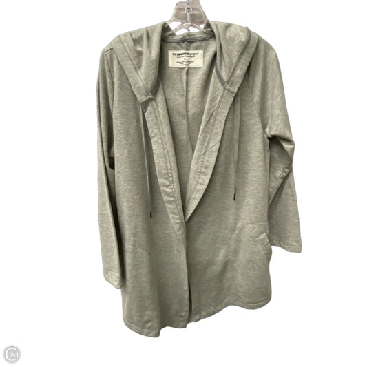 Sweater Cardigan By The Sweatshirt Project In Grey, Size: L