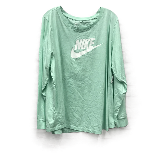 Athletic Top Long Sleeve Crewneck By Nike Apparel  Size: 3x