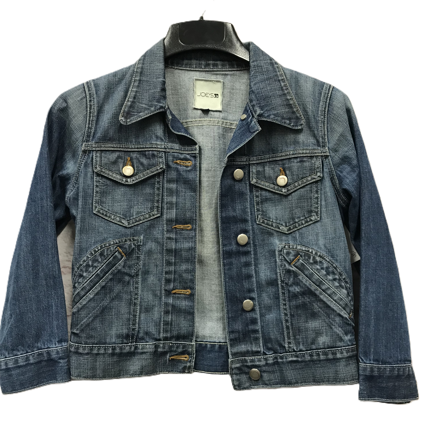 Blue Denim Jacket Denim By Joes Jeans, Size: M