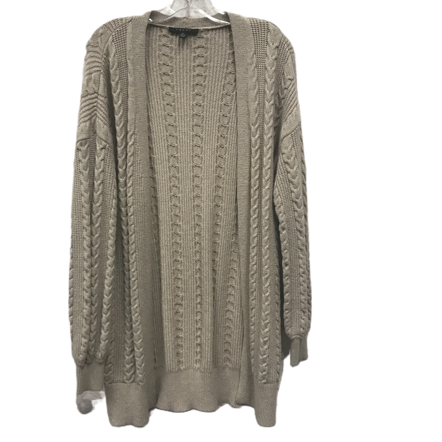 Taupe Sweater By Cyrus Knits, Size: S