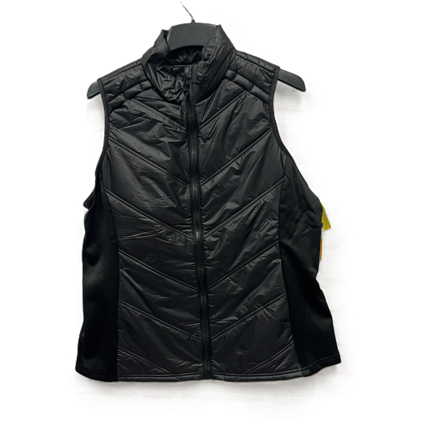 Vest Puffer & Quilted By Tek Gear In Black, Size: 1x