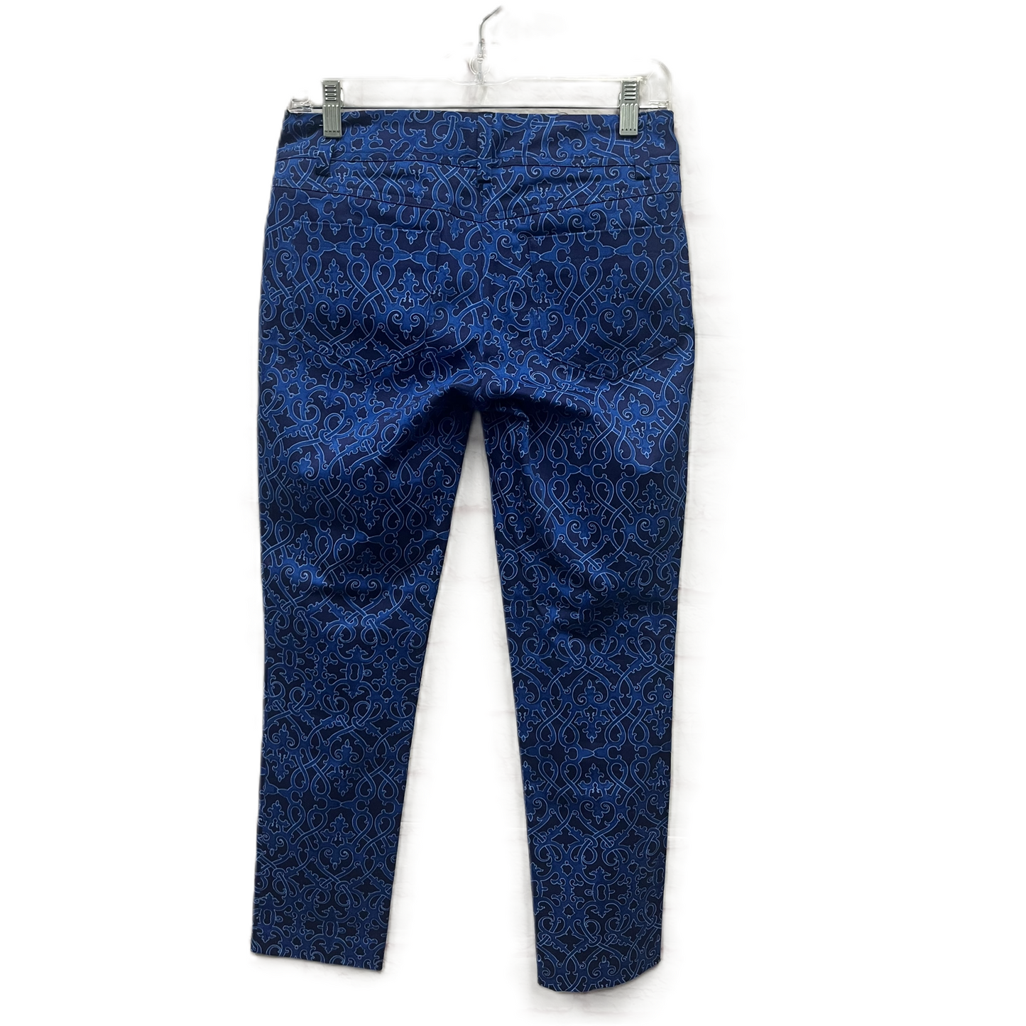 Pants Cropped By Cache In Blue, Size: 2