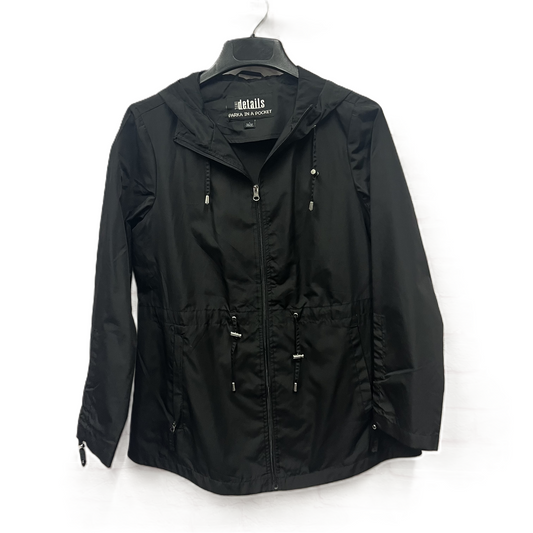 Jacket Windbreaker By International In Black, Size: S