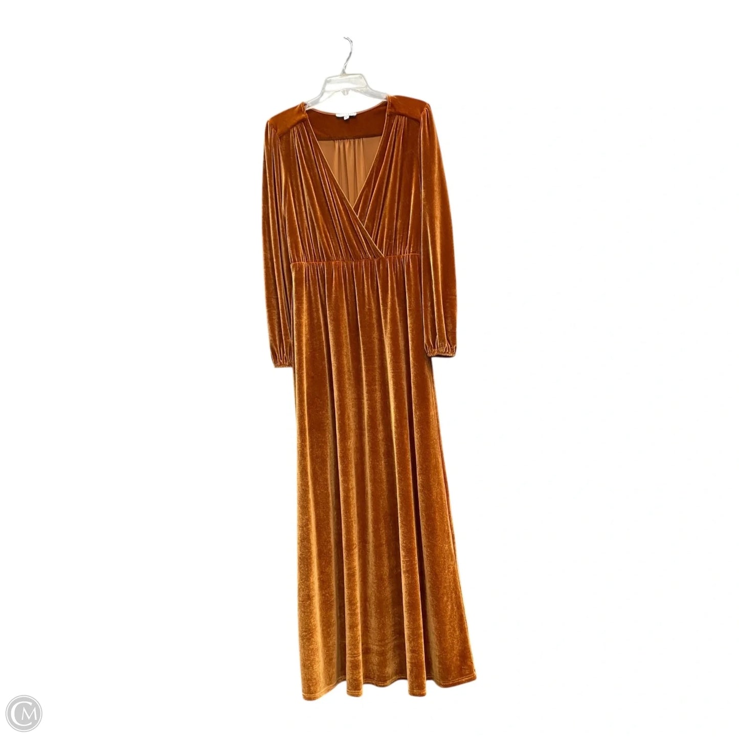 Dress Casual Maxi By Clothes Mentor In Orange, Size: Xl