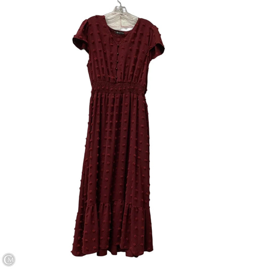 Dress Casual Maxi By Prettygarden In Red, Size: Xl