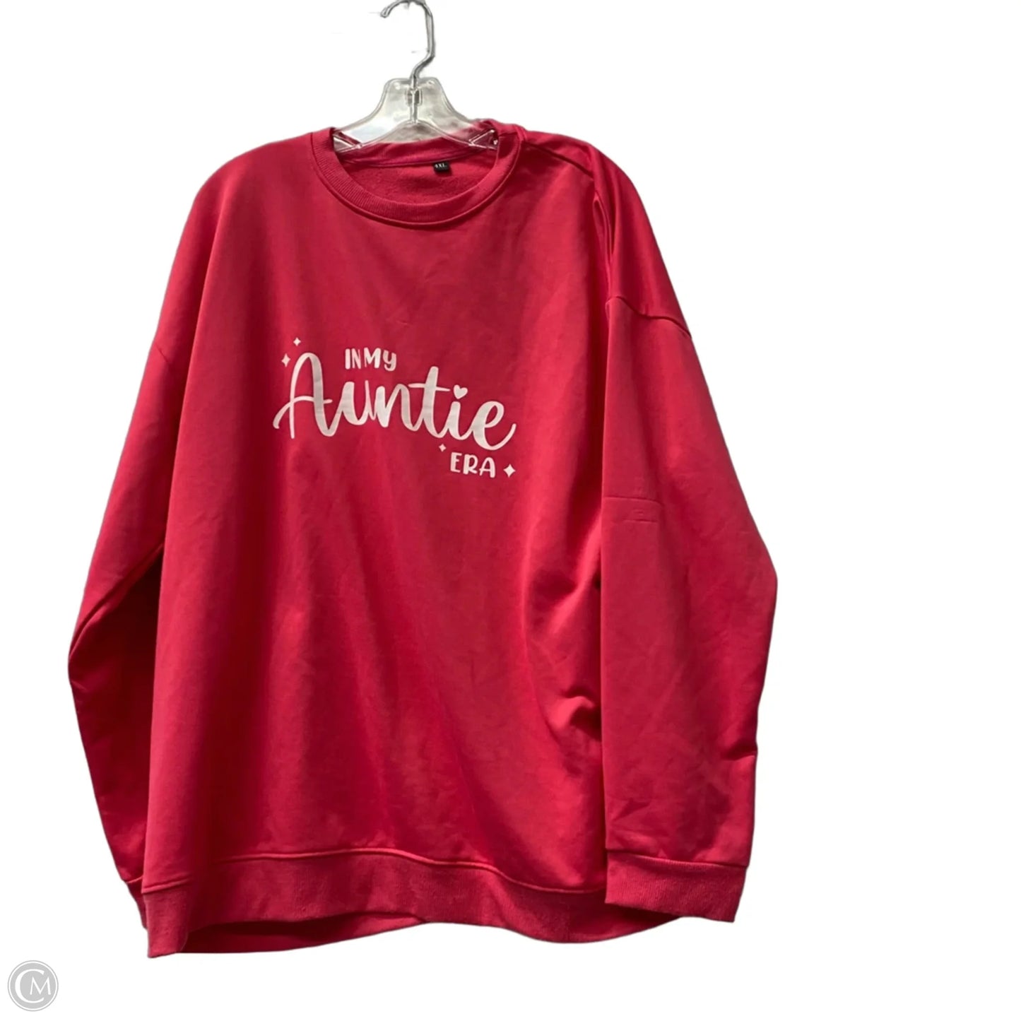 Sweatshirt Crewneck By Cme In Pink, Size: 4x