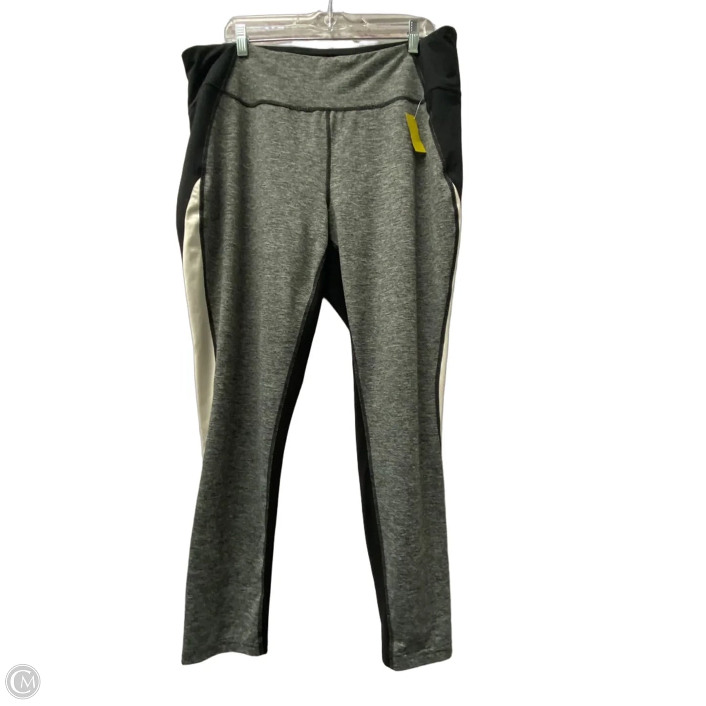 Athletic Leggings By Tek Gear In Grey, Size: 2x