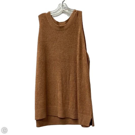 Top Sleeveless By Old Navy In Orange, Size: Xxl