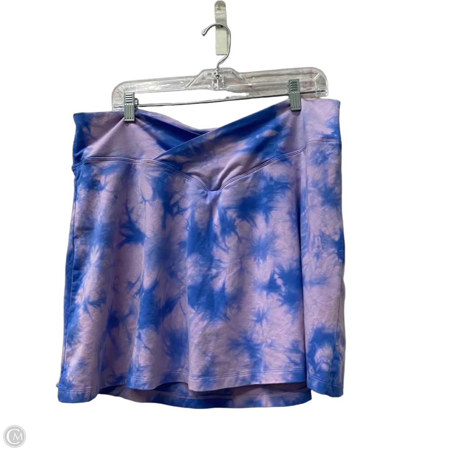 Athletic Skort By Pink In Purple, Size: Xxl