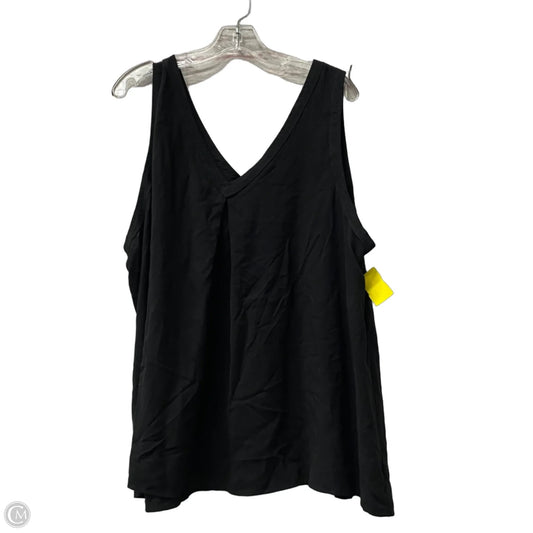 Top Sleeveless By Torrid In Black, Size: 3x
