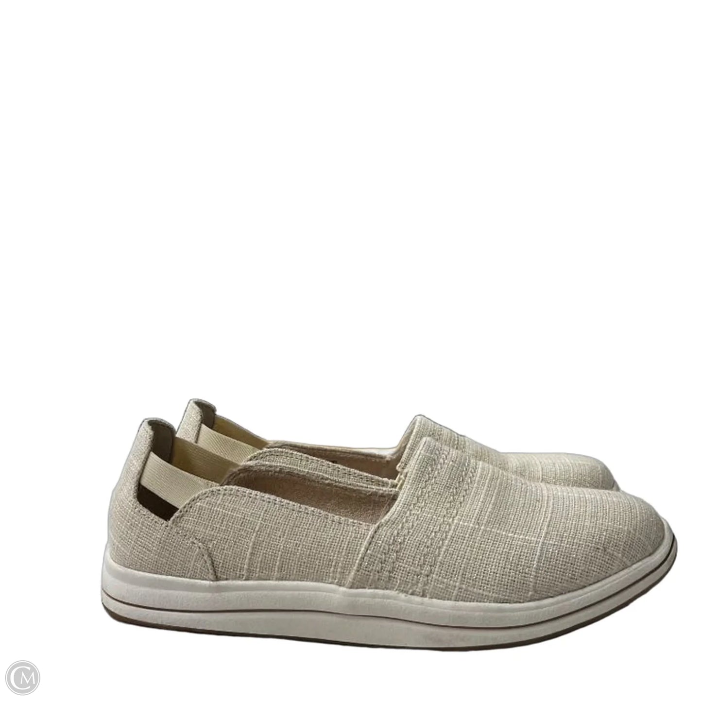 Shoes Flats By Clarks In Tan, Size: 7.5