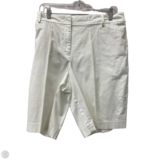 Shorts By Talbots In White, Size: 16