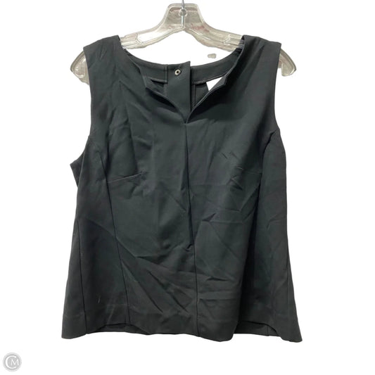Top Sleeveless By Cabi In Black, Size: S