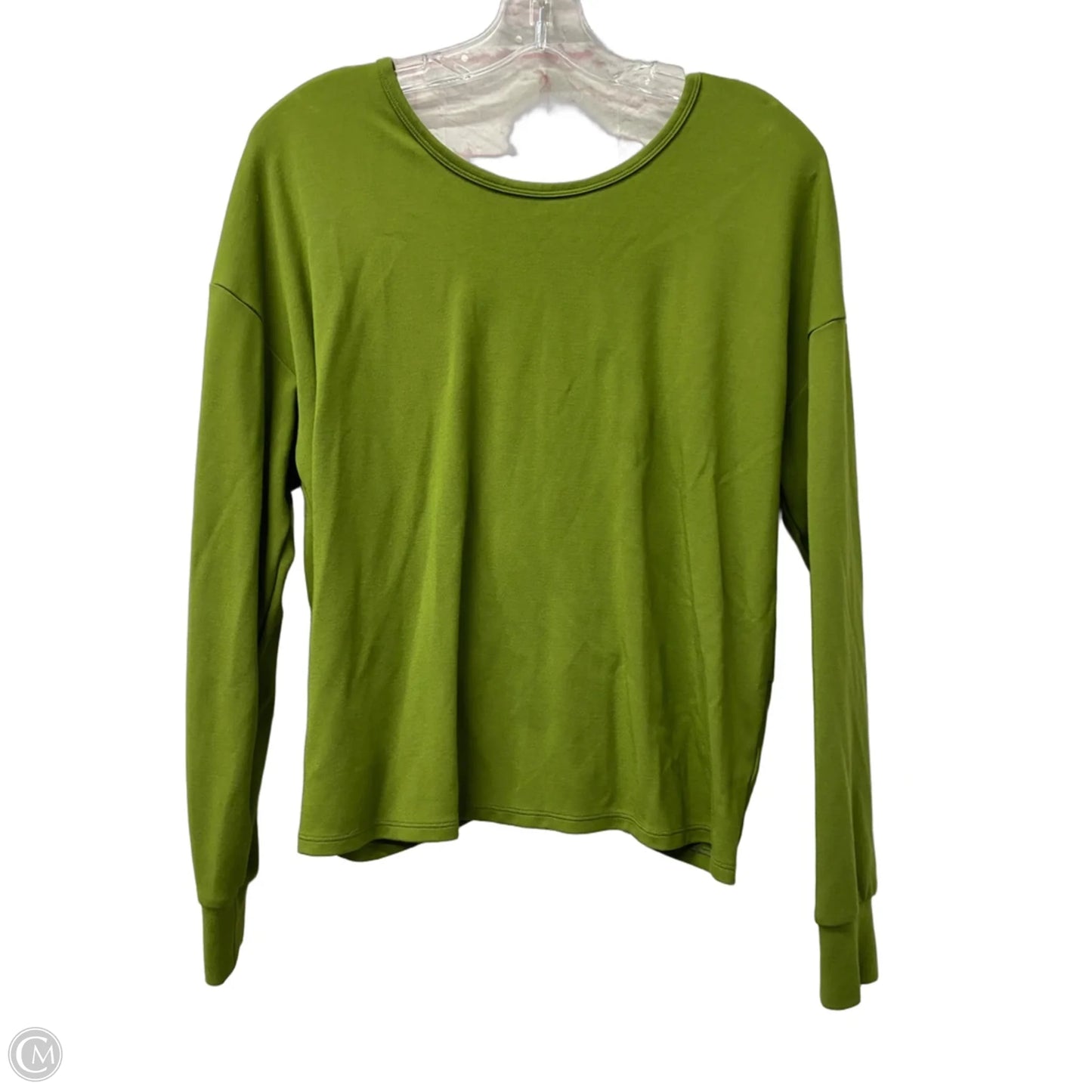 Top Long Sleeve By Cabi In Green, Size: M