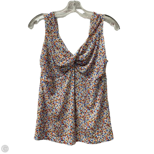 Top Sleeveless By Cabi In Multi-colored, Size: S