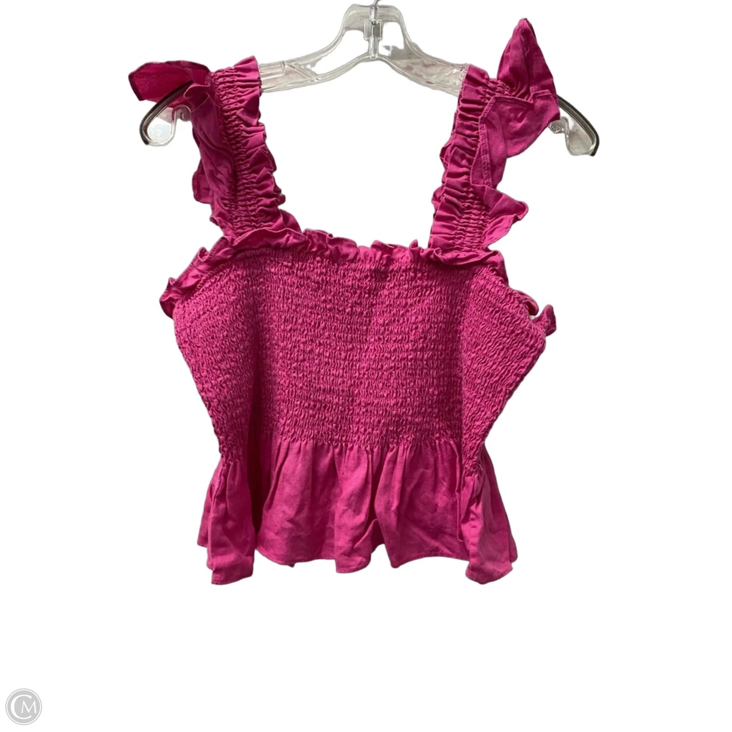 Top Sleeveless By Cme In Pink, Size: Xl