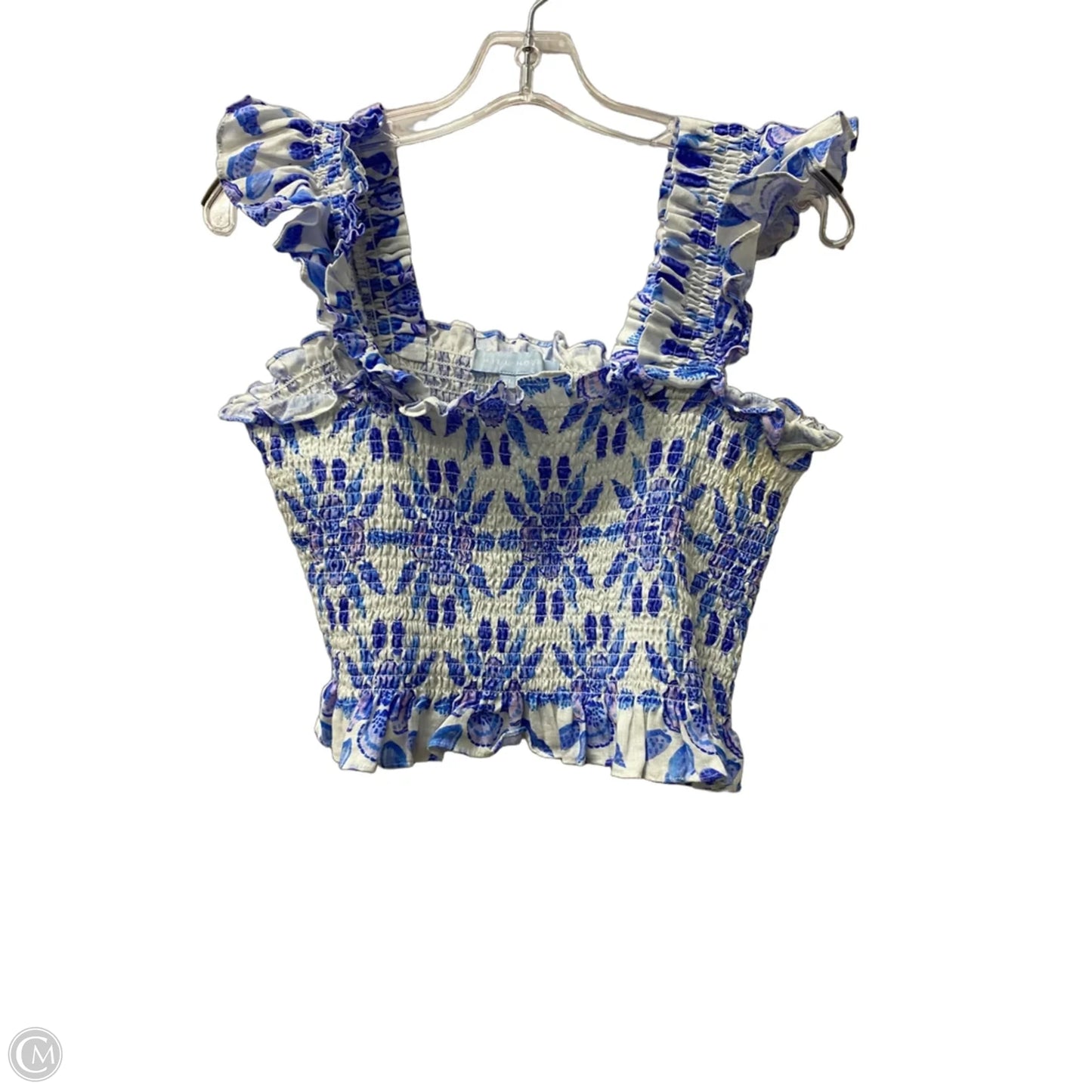 Top Sleeveless By hill house  In Blue, Size: Xl