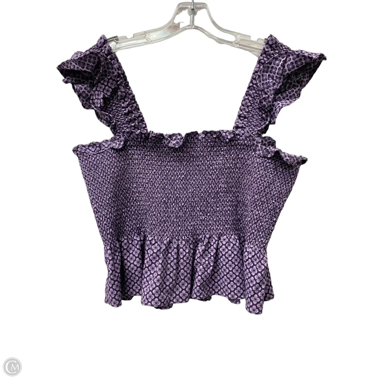Top Sleeveless By Cme In Purple, Size: Xl