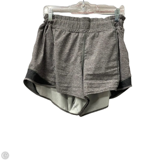 Athletic Shorts By Lululemon In Grey, Size: 14