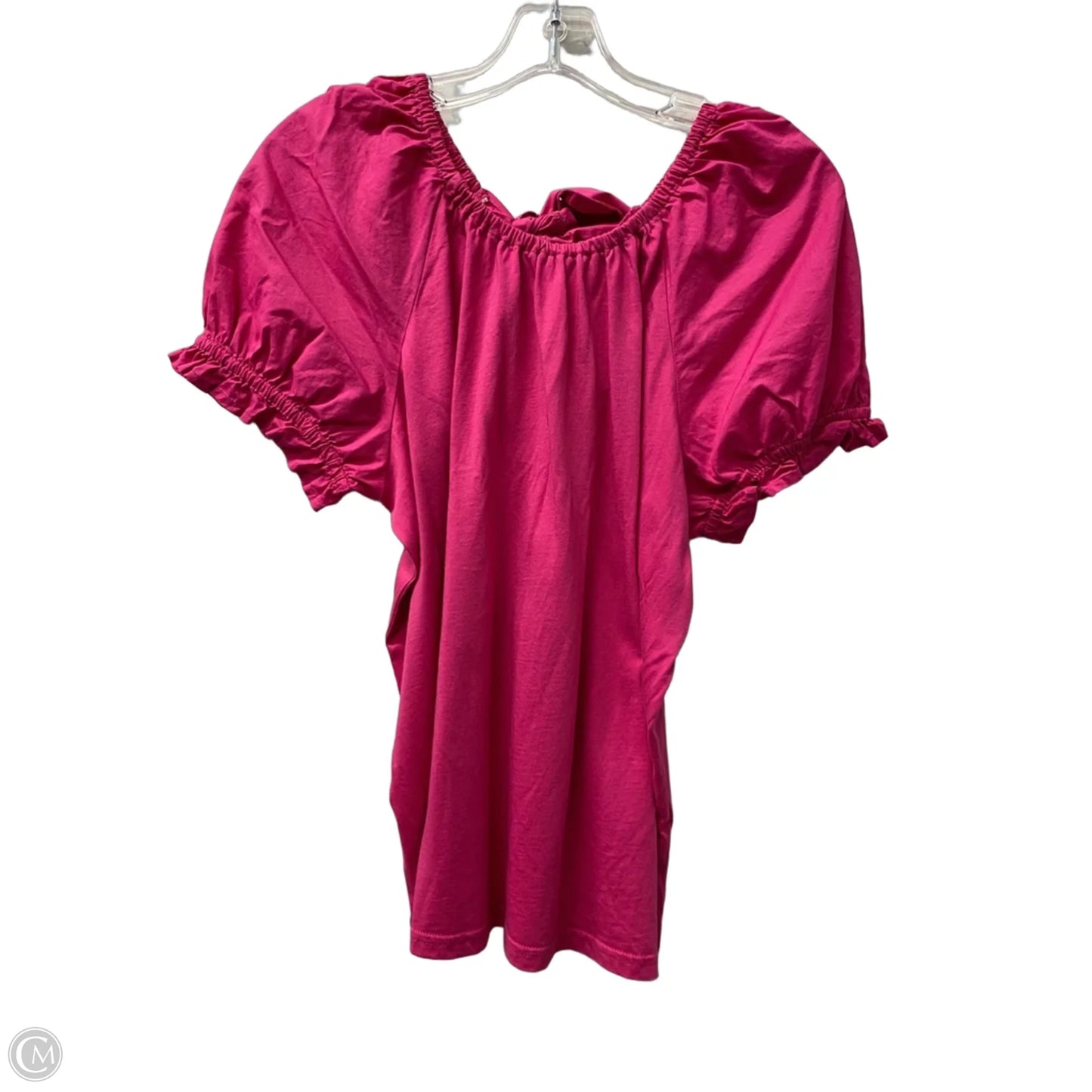 Top Short Sleeve By J. Crew In Pink, Size: L