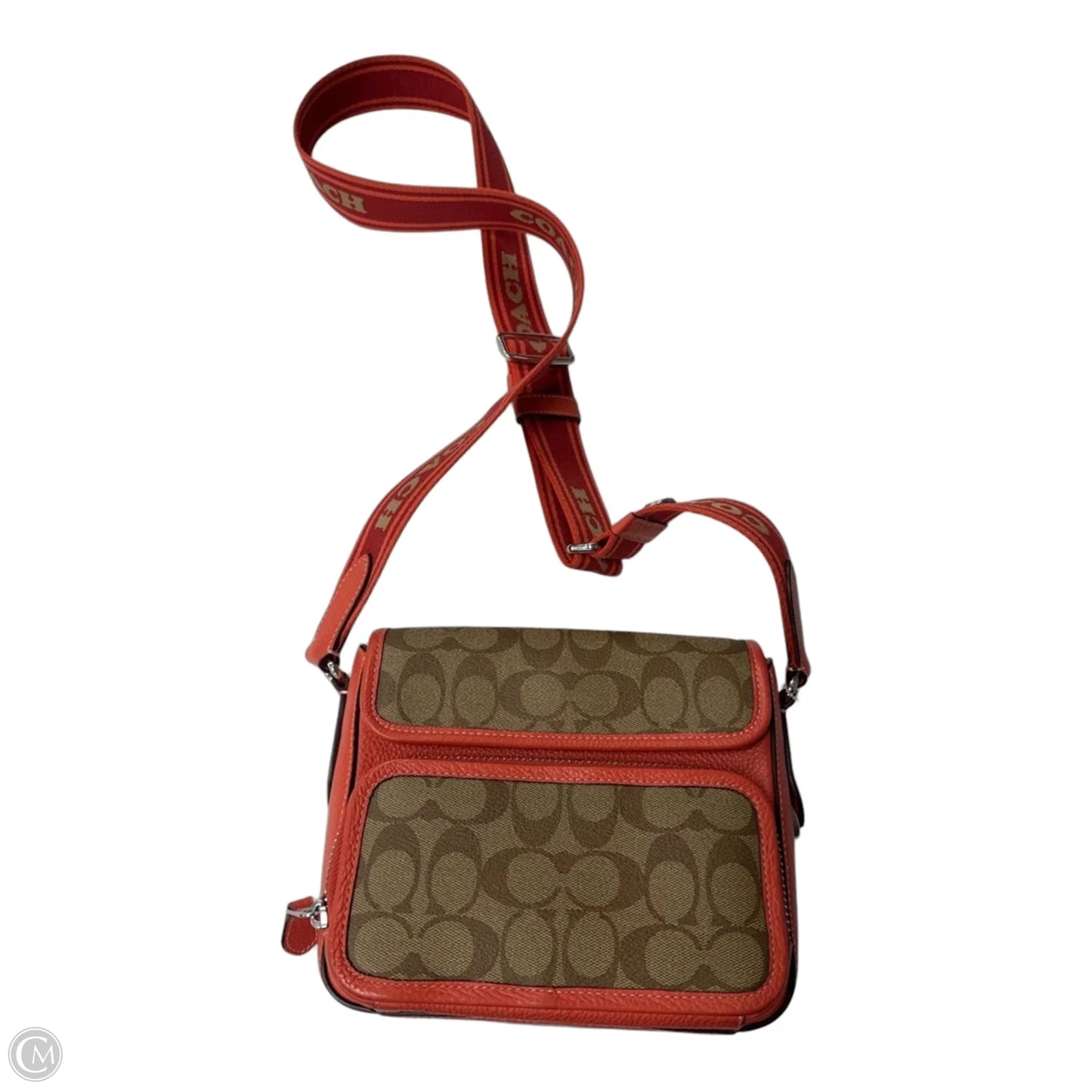 Crossbody Designer By Coach, Size: Medium