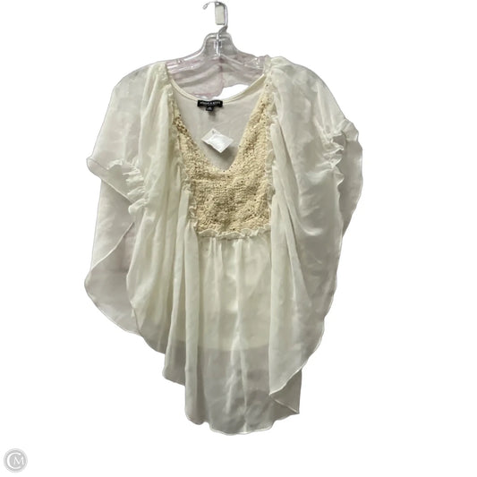 Top Short Sleeve By About A Girl In White, Size: M