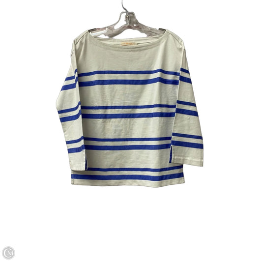 Top Long Sleeve Designer By Tory Burch In Purple, Size: S