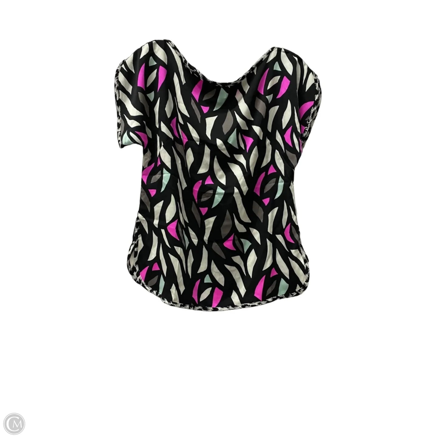 Top Short Sleeve Designer By Milly In Black, Size: S