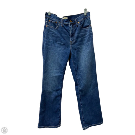 Jeans Boot Cut By Madewell In Blue Denim, Size: 8