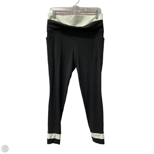 Athletic Leggings By Athleta In Black, Size: L