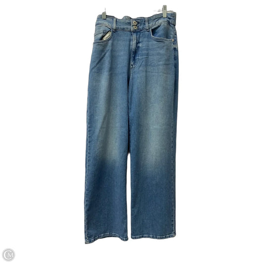 Jeans Wide Leg By J. Jill In Blue Denim, Size: 16